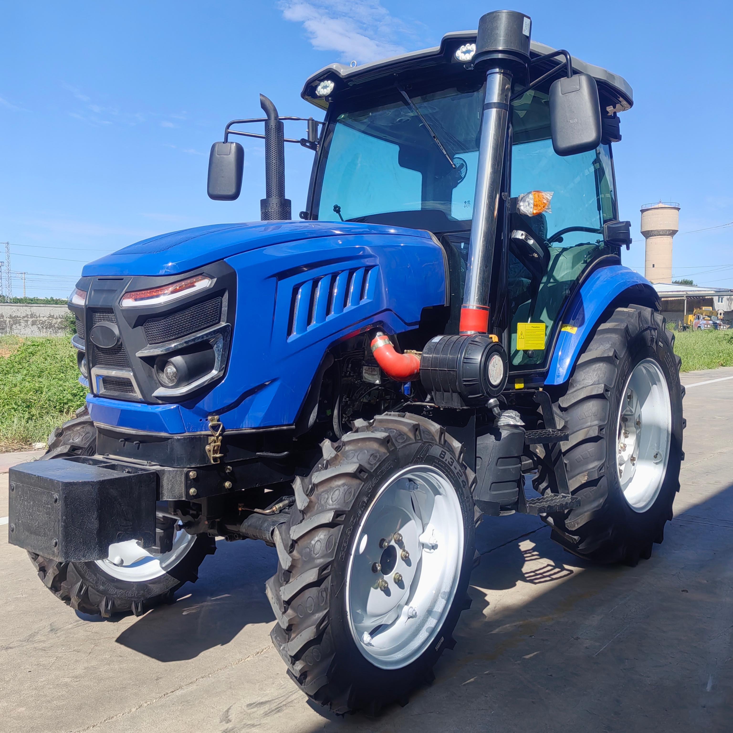 90 HP 100 HP China Tractor De Agricultura Used Tractors Mini Farm Tractor Trucks