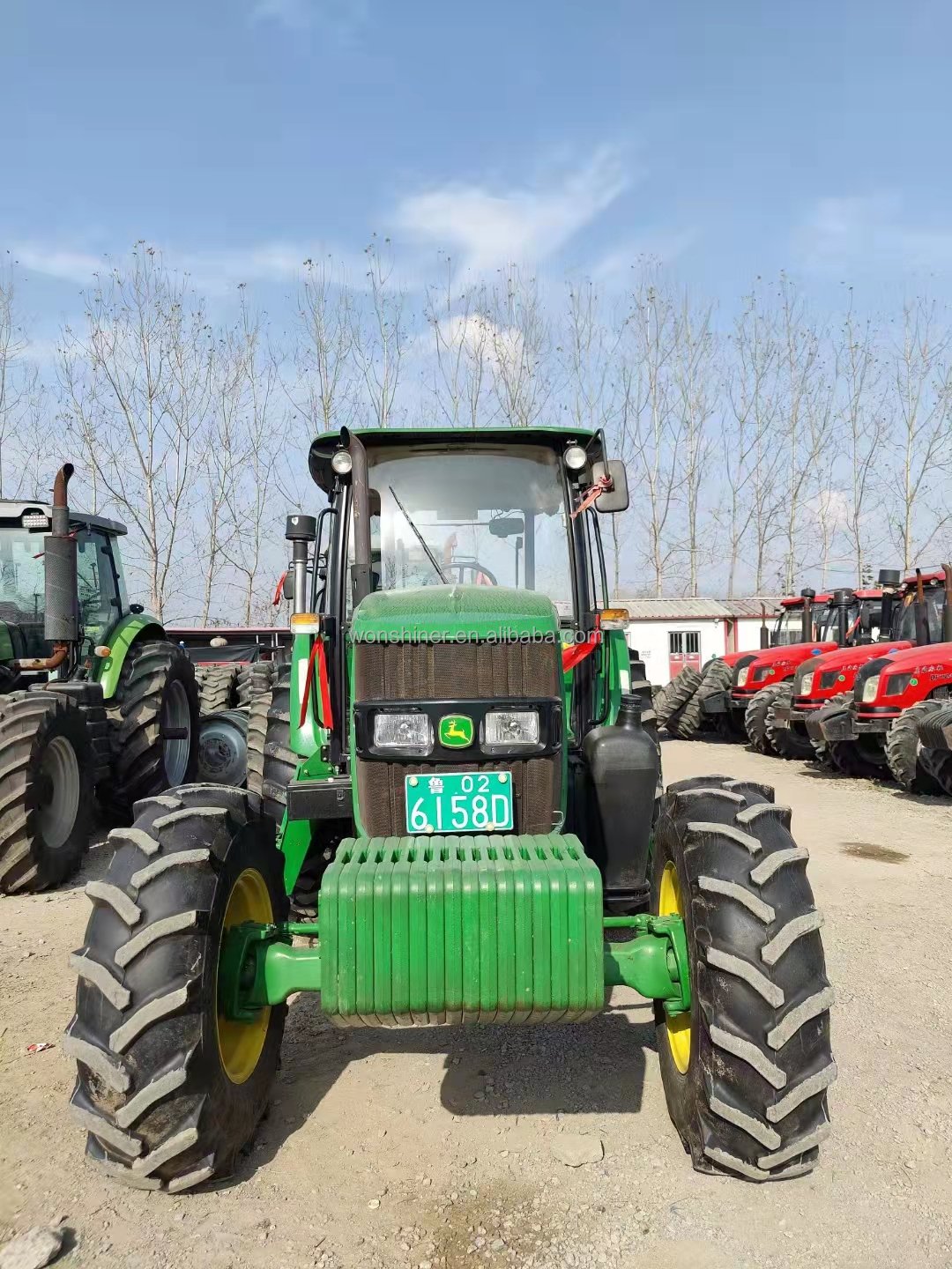 50-160 hp JohnnDeere Used Farm Tractors for Sale 4WD Farm Tractor Orchard Small Tractor Agricultural Machinery