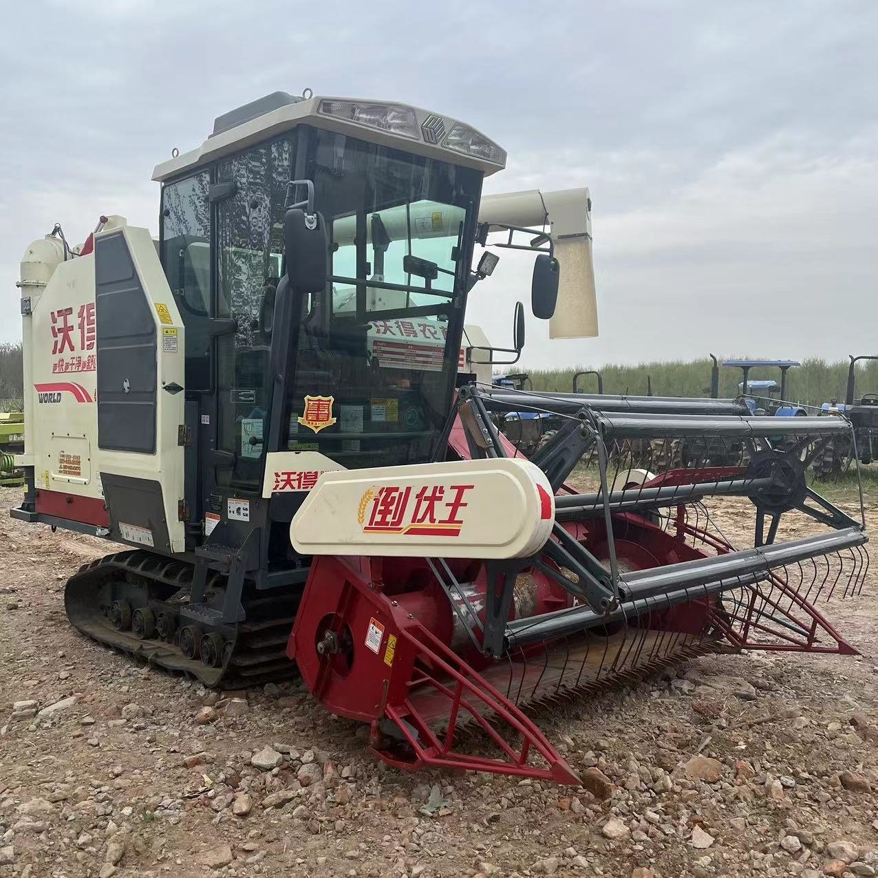 Used Combine Harvester 118HP 4LZ-6.0EK 2021 Model in Good Quotation