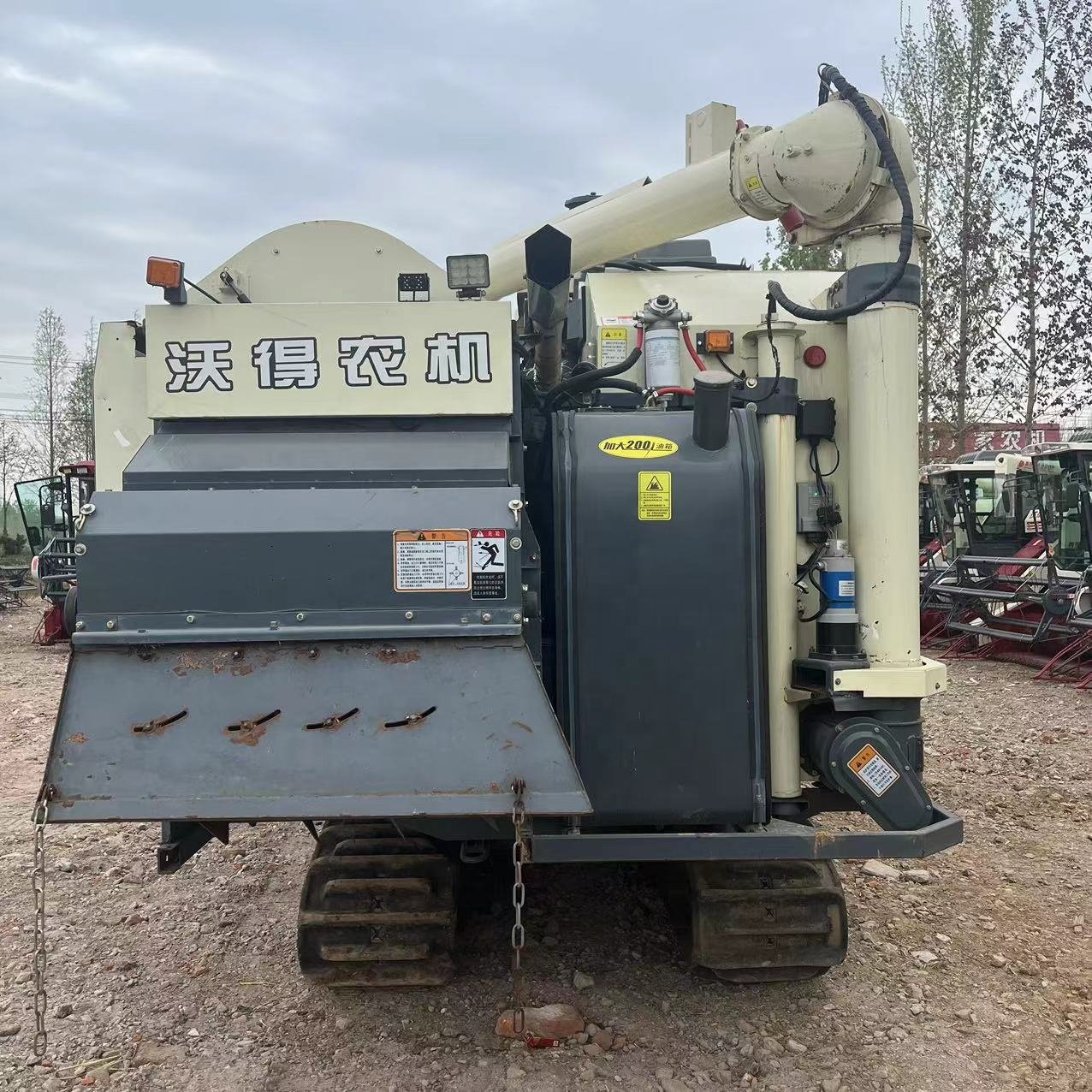 Used Combine Harvester 118HP 4LZ-6.0EK 2021 Model in Good Quotation