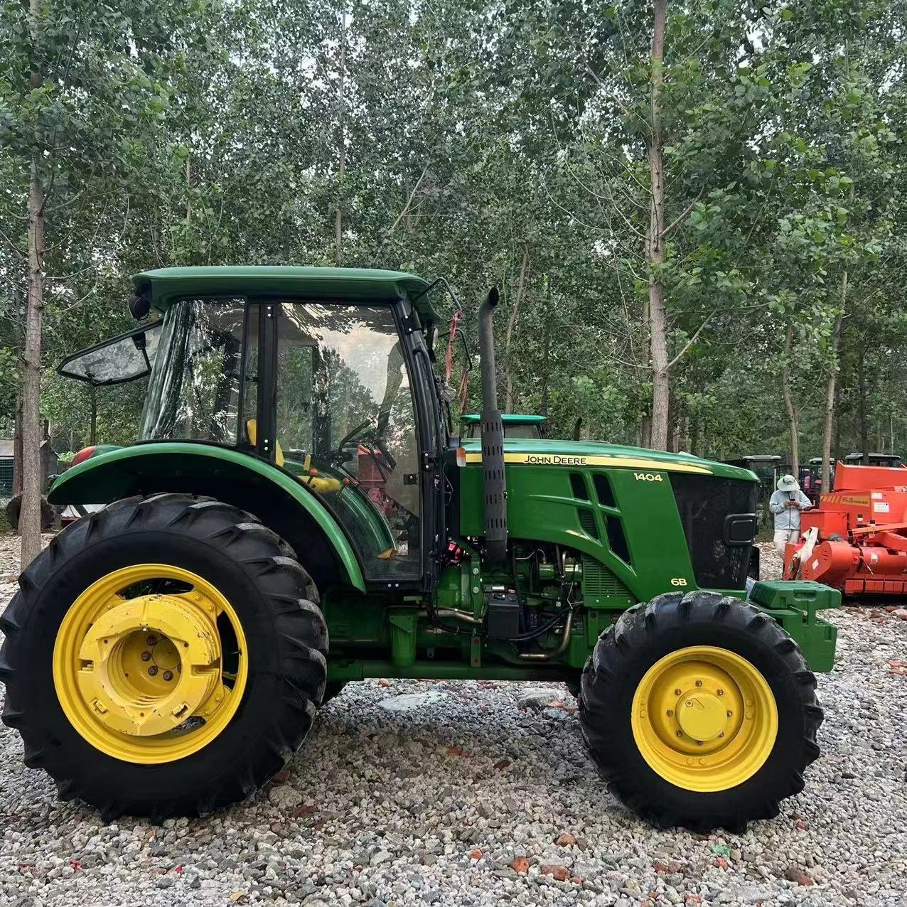 New Arrival 6B1404 John.Deere 6-cylinder Tractor Second-hand Agricultural Tractor for Farm
