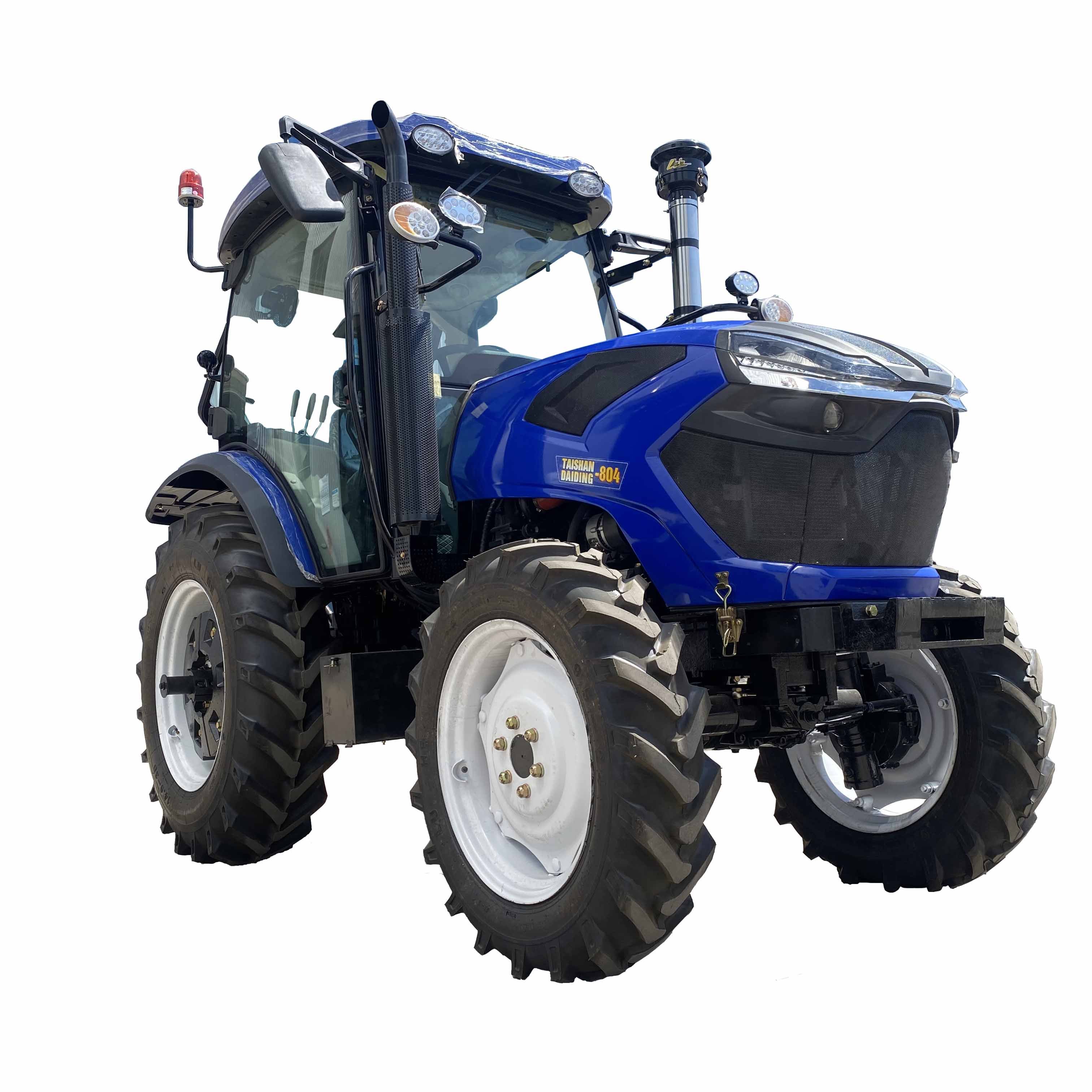 Trustworthy Machine Tractor Wheel Agricultural with 8F+8R Shuttle Shift Farm Tractor 4x4 Agricultural.