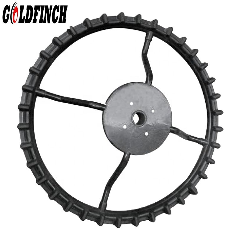 YHS ROCKWAY 110cm High Quality Agricultural Parts Paddy Field Rubber Solid Wheels Tractor Tires