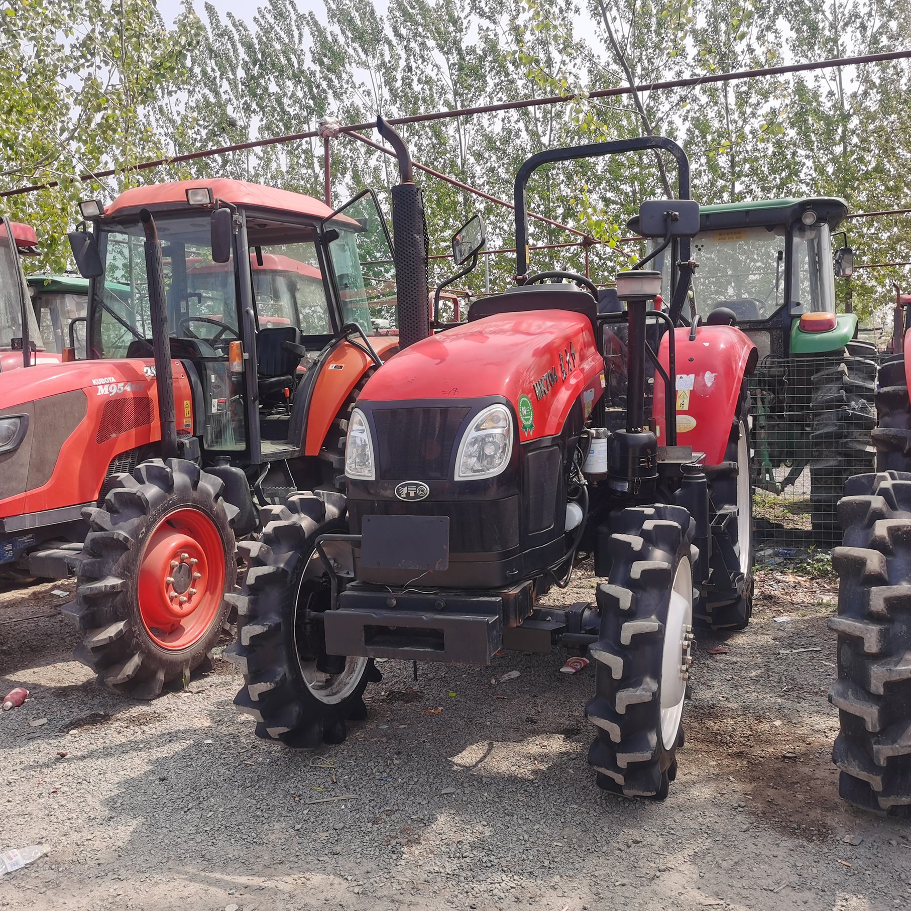 China 50HP 60HP 70HP Agricultural Machinery Farm Wheel Tractor Used 4X4WD Used Farm Tractors with Good Conditions for Sale