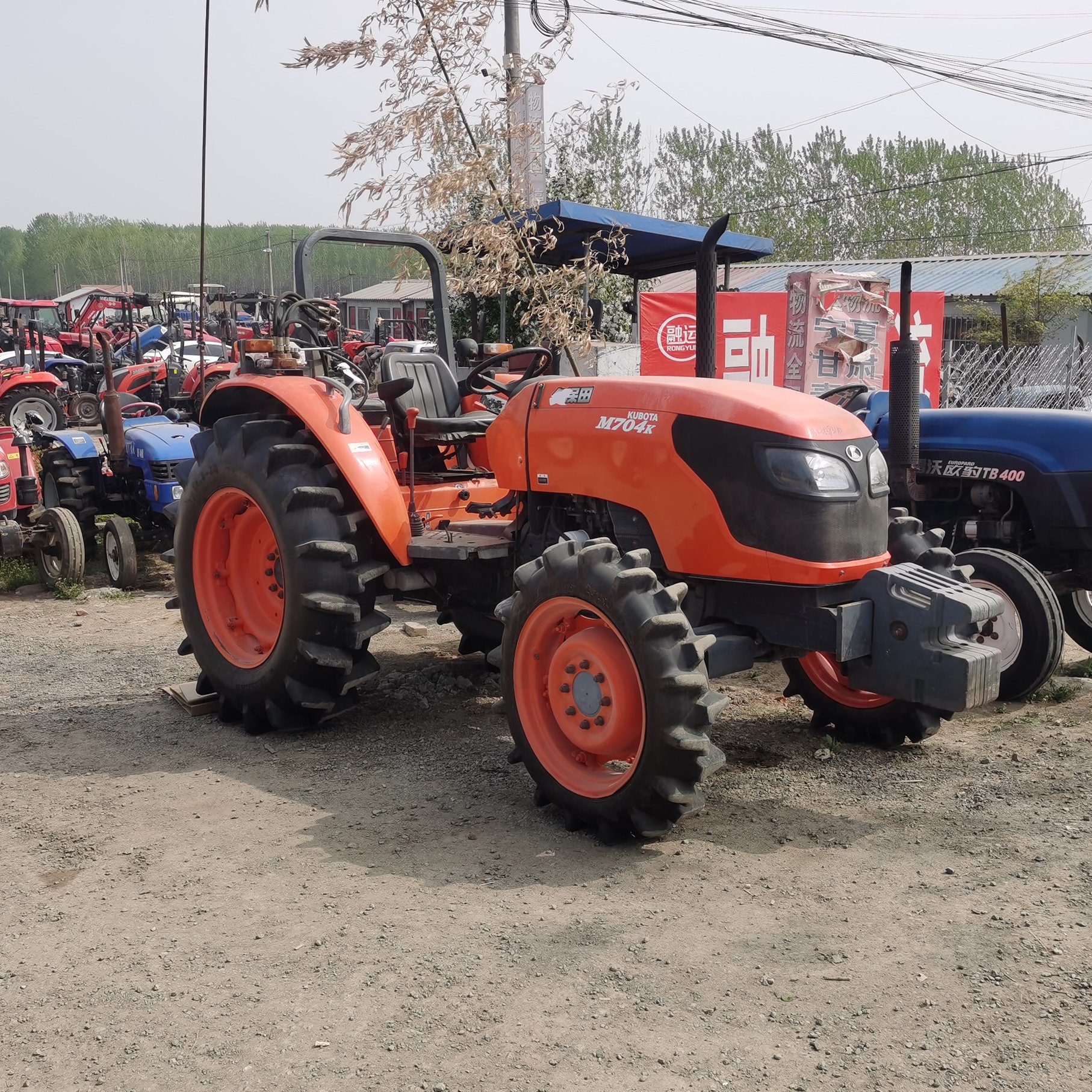 China 50HP 60HP 70HP Agricultural Machinery Farm Wheel Tractor Used 4X4WD Used Farm Tractors with Good Conditions for Sale
