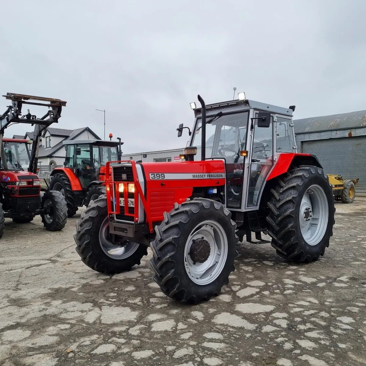 Used Massey Ferguson 399 Wheel Tractor Perkins 90HP Engine Gearbox & Bearing for Farms