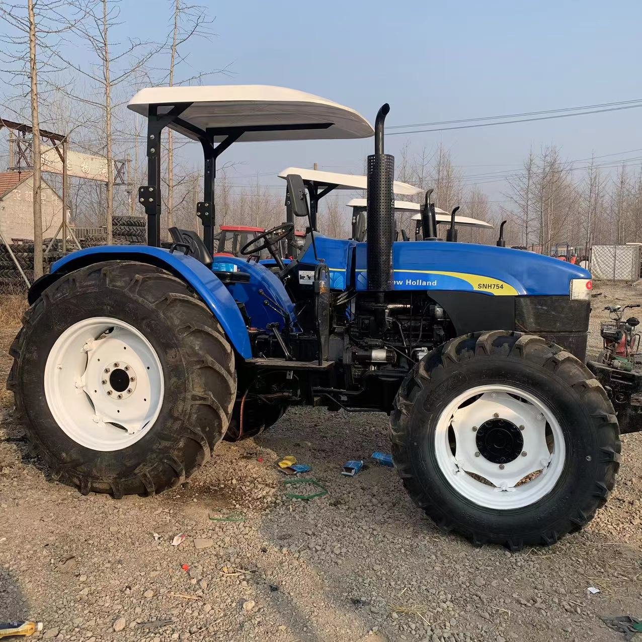 4WD 100HP New Holland Agriculture Tractor Made in Germany Superior Quality Greenhouse Orchard Wheel New Used Farming Tractors