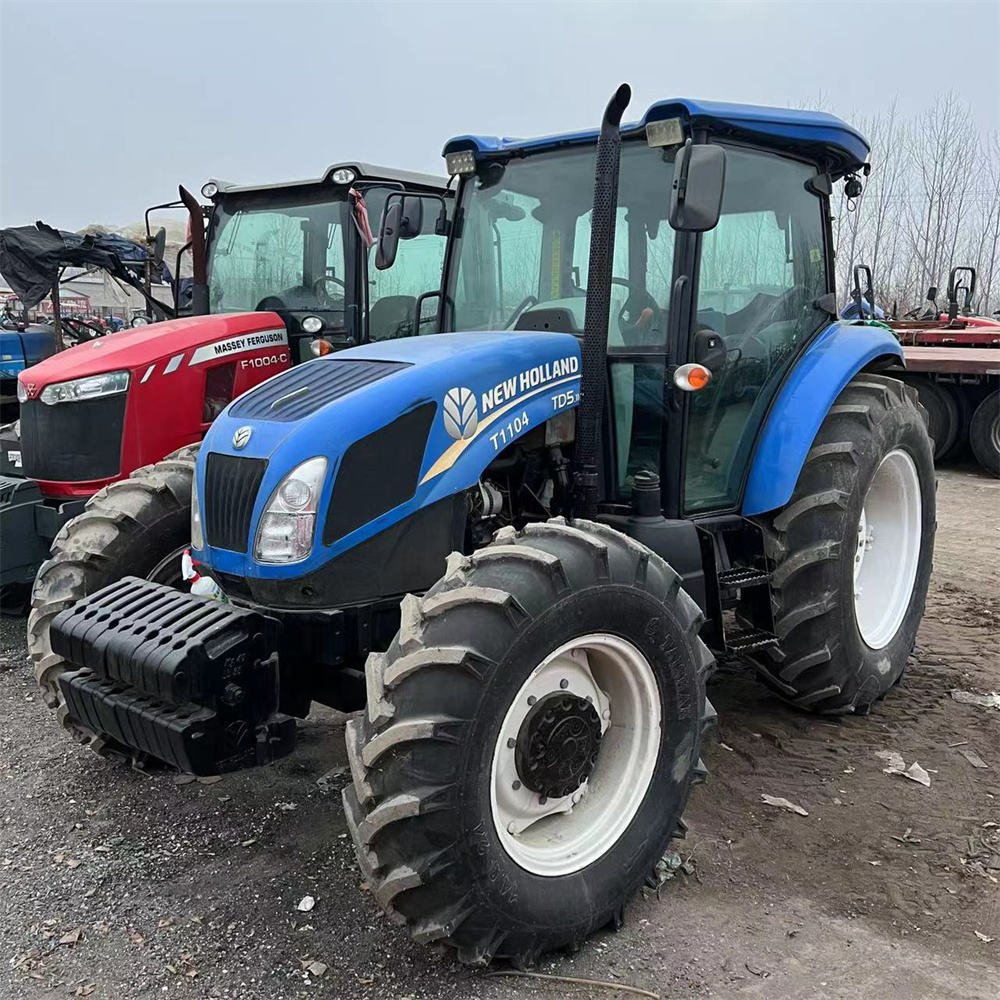 4WD 100HP New Holland Agriculture Tractor Made in Germany Superior Quality Greenhouse Orchard Wheel New Used Farming Tractors