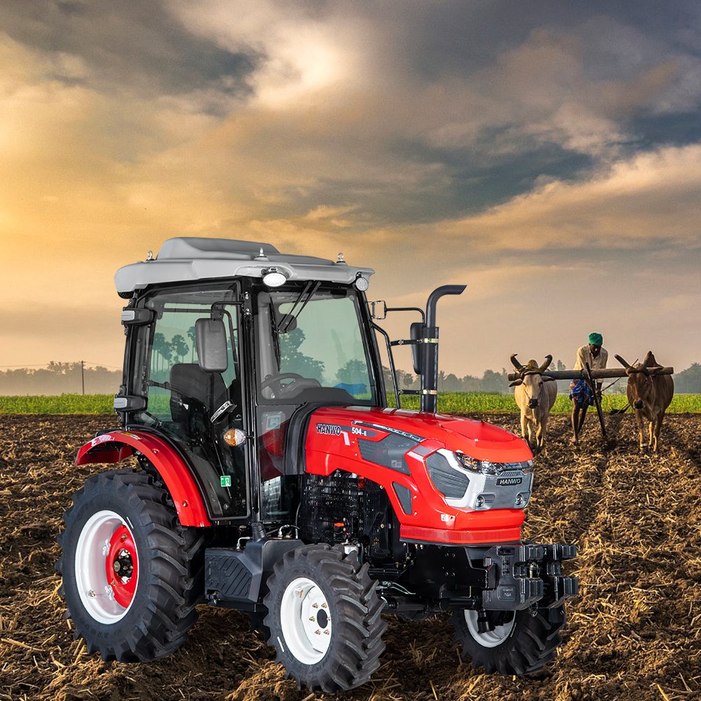 Mini Tractor 25 30 35 40 45 50 60 hp 4 Wheel Drive 4wd Farming Agriculture Compact diesel Farm Tractores Agricolas Tractor