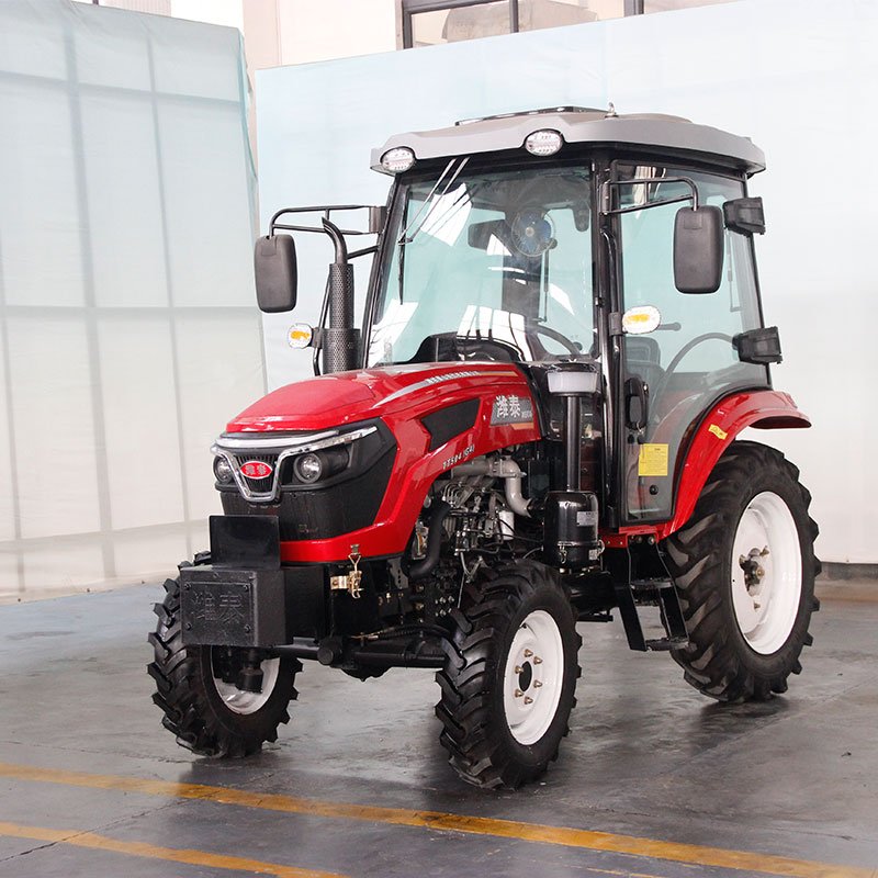 EPA Approved 4WD Diesel Tractors 50hp-180hp 4x4 Agriculture Wheel Tractors with CE 2WD Motor for USA Farms Free Shipping