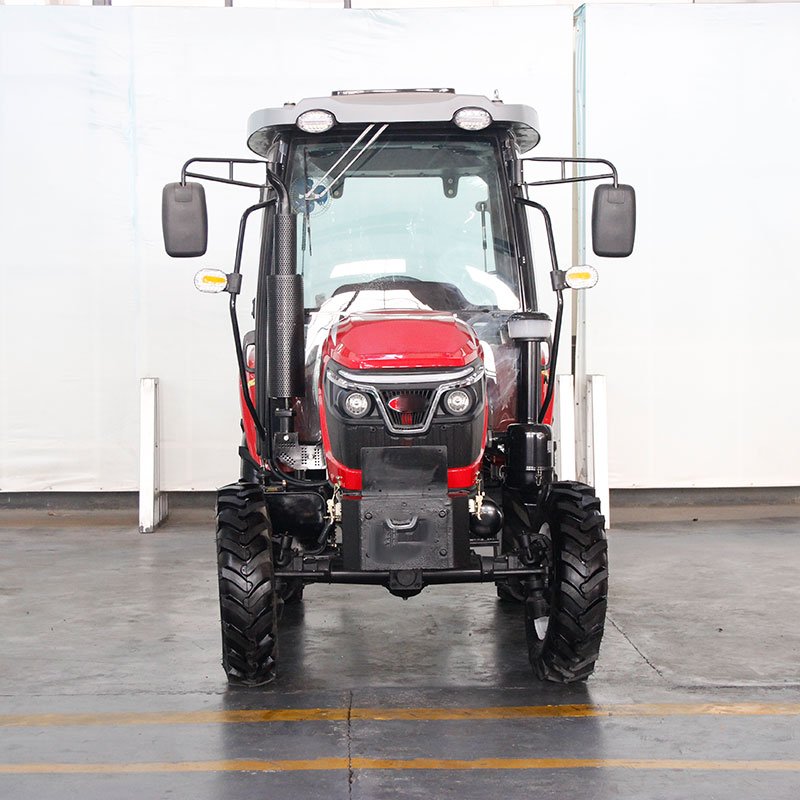 EPA Approved 4WD Diesel Tractors 50hp-180hp 4x4 Agriculture Wheel Tractors with CE 2WD Motor for USA Farms Free Shipping