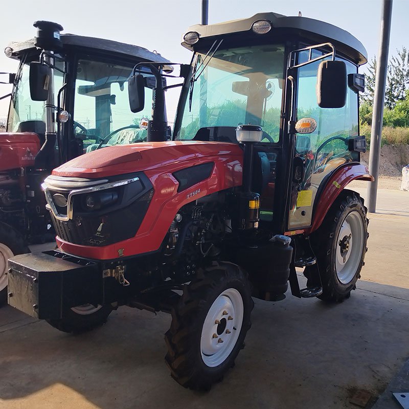 EPA Approved 4WD Diesel Tractors 50hp-180hp 4x4 Agriculture Wheel Tractors with CE 2WD Motor for USA Farms Free Shipping