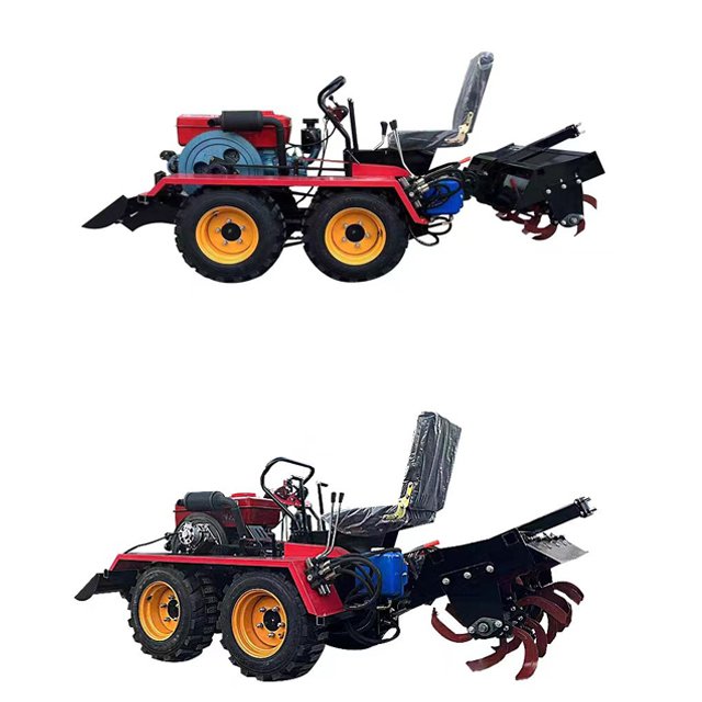 Tractors Mini 4x4 16HP 18HP 22HP 24HP 28HP 35HP Best Price Agricultural Farming Mini Tractor Mini Farm Garden Micro Tractor