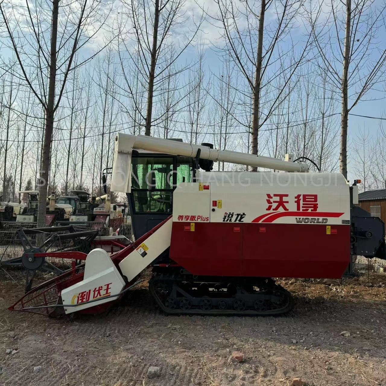 World 4lz-6.0p Ruilong Plus Combine Harvester in Good Condition