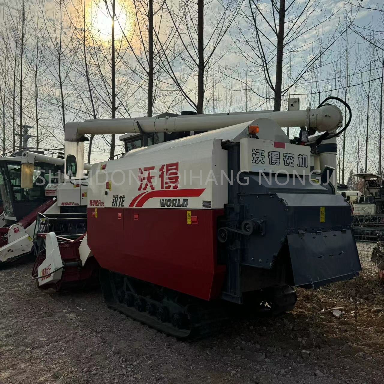 World 4lz-6.0p Ruilong Plus Combine Harvester in Good Condition