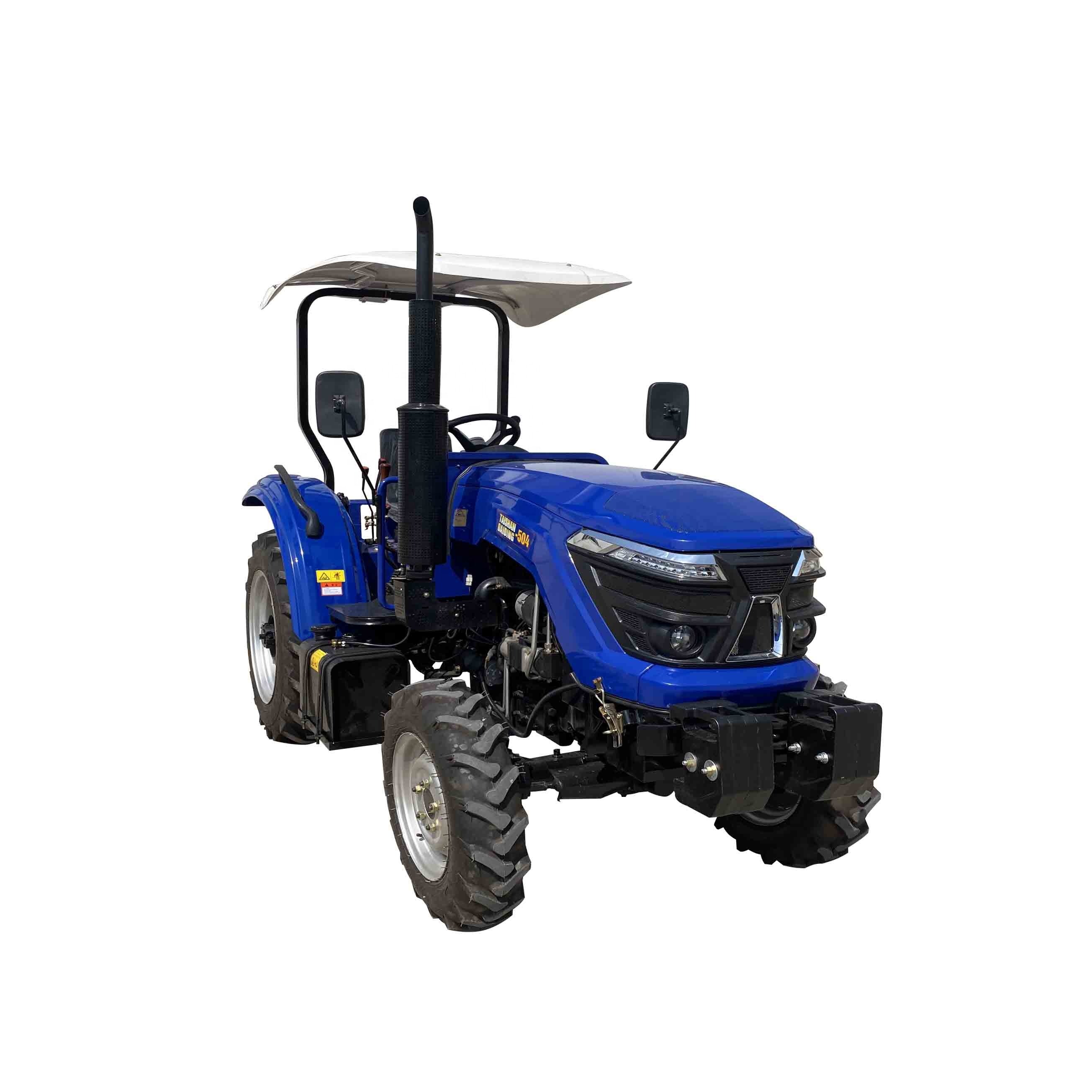 50 hp Multipurpose Agriculture Tire Farm 4Wd Tractor With Loader for Farming Project in Mexico