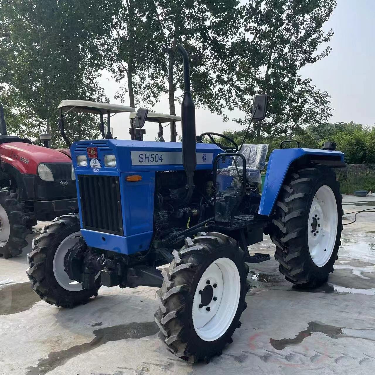Selling Shanghai SH504 Used Tractor 50hp Tractores Usados for Agriculture