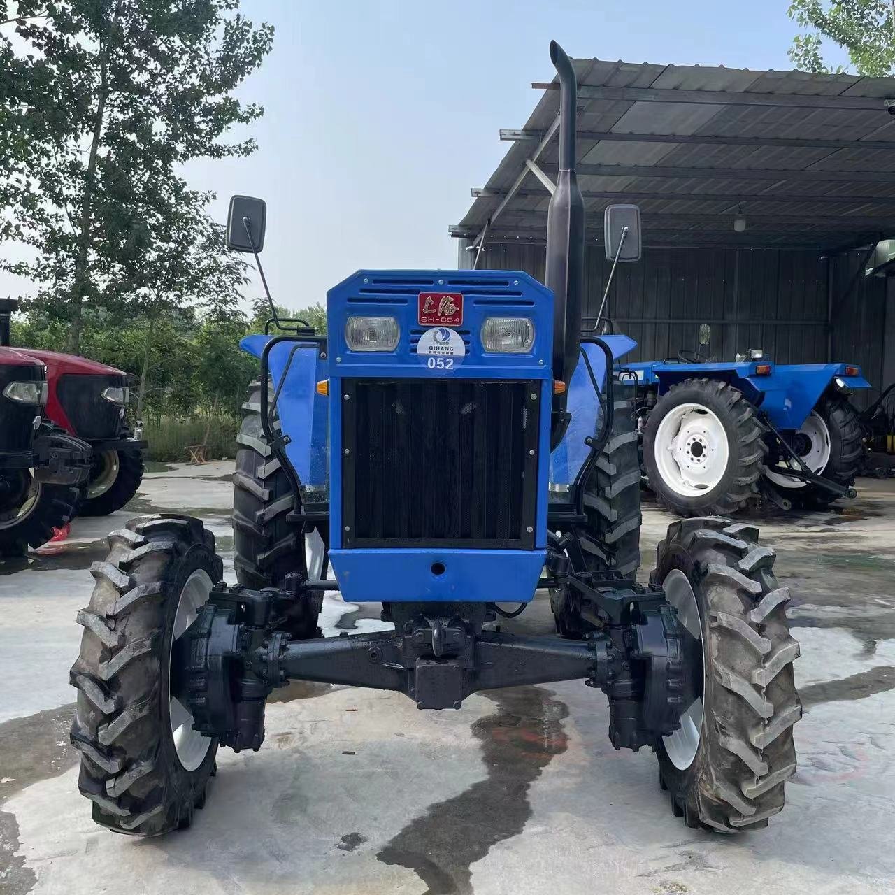 Selling Shanghai SH504 Used Tractor 50hp Tractores Usados for Agriculture
