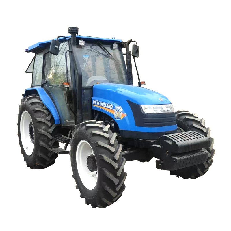 China New Holland 90HP Farm Wheel Tractor Heavy Duty 4X4WD Agriculture Tractor