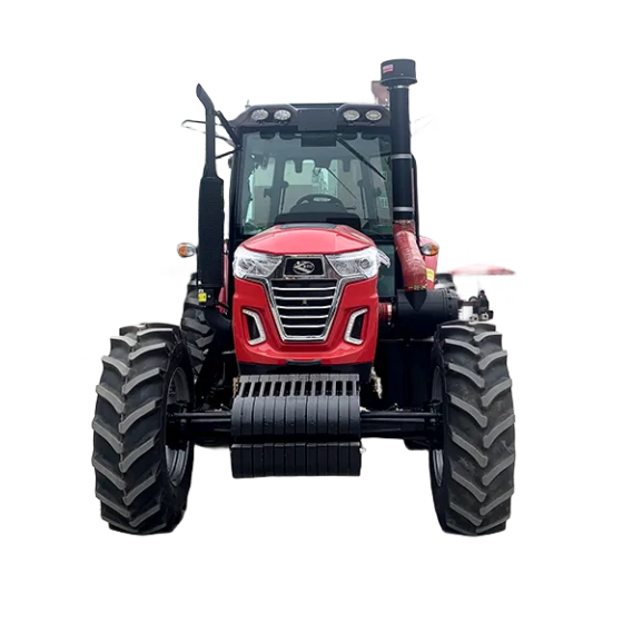 200HP 4WD Wheel Tractors High Quality Agriculture Machine with 3-Point Linkage New Condition 4x4 Drive Type