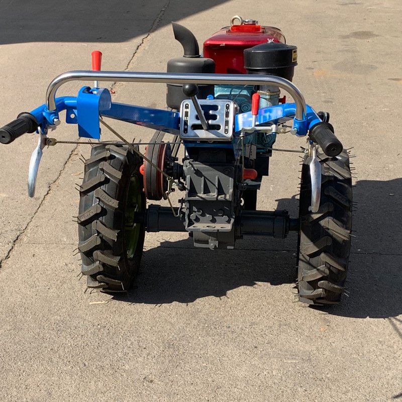 Hot Sale Farm Equipment Moto Culteur diesel Walk Behind Mini Power Tiller Cultivators 2 Wheel Walking Tractor