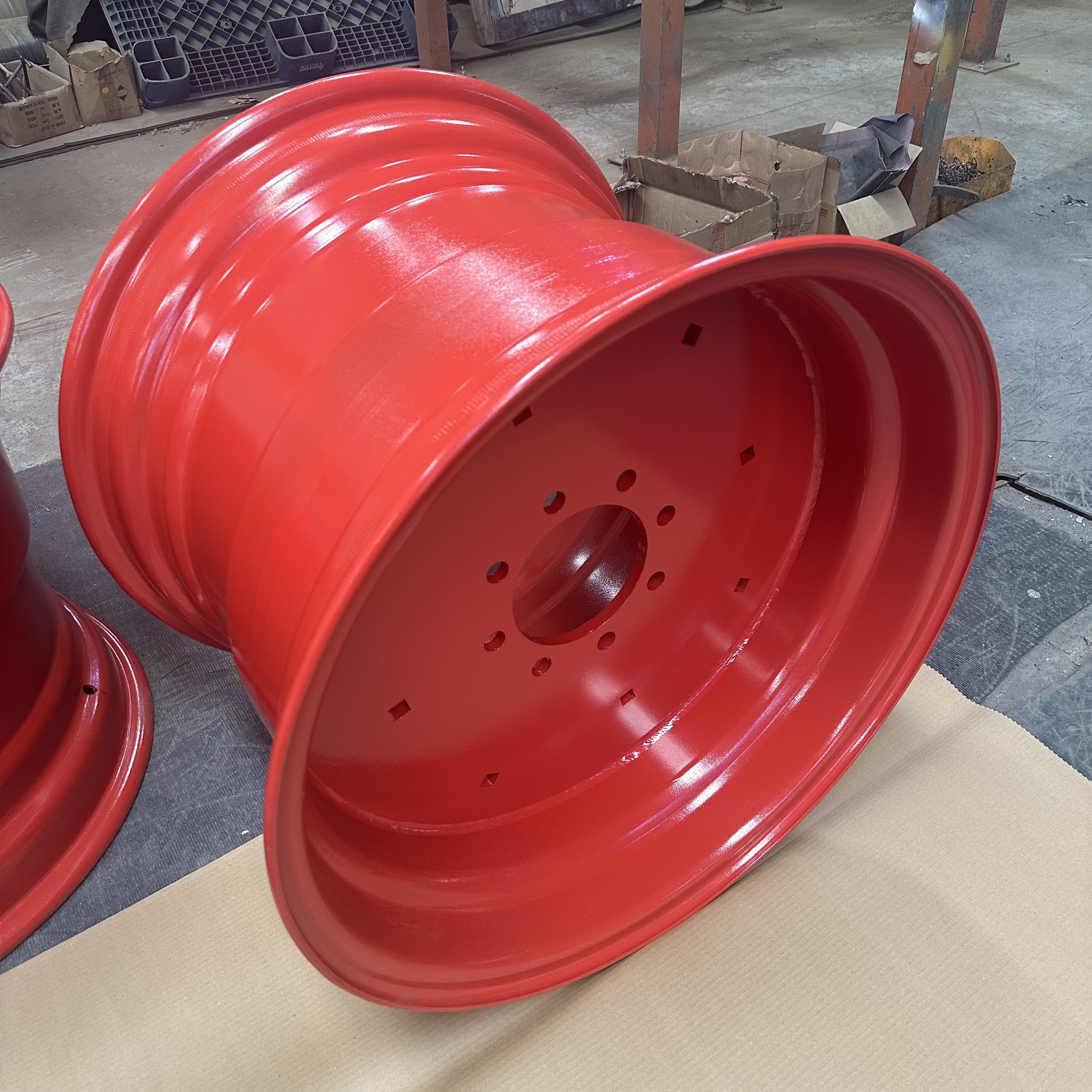 Rim Manufacturer Tractor Steel Wheel Rims DW20x26 Inch Road Roller Wheels for 23.1-26 Tires