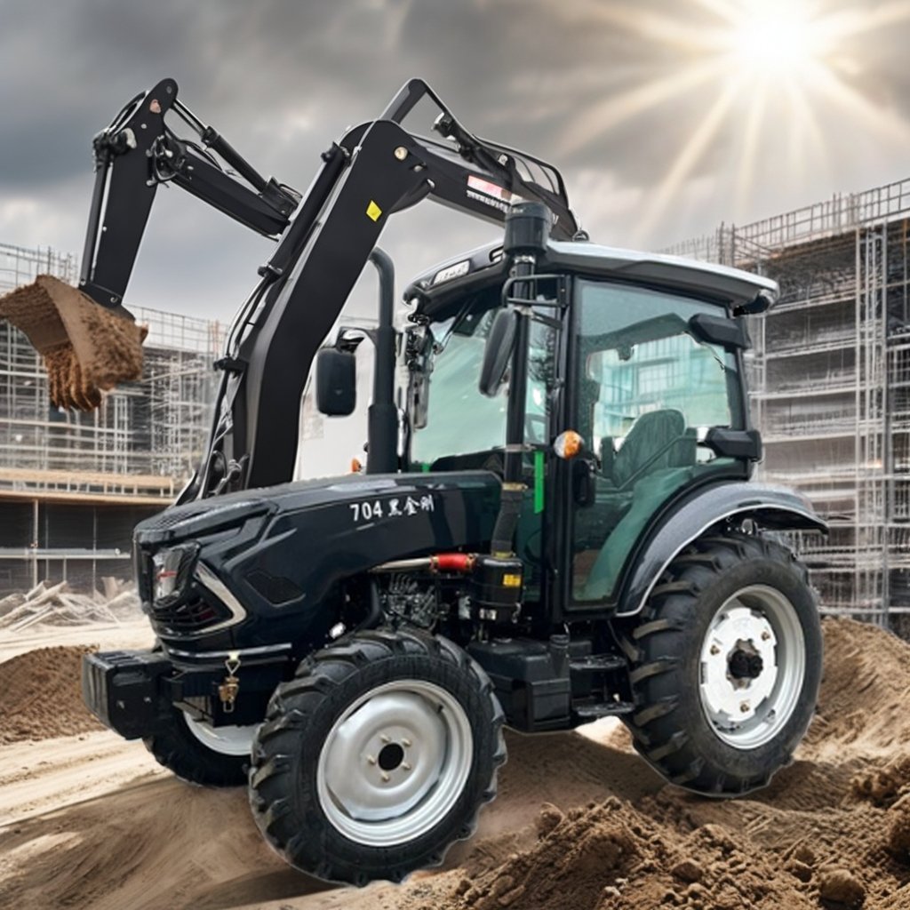Small Mini 30HP-200HP Garden Tractor with CE EPA Engine 4WD Wheel for USA Retail & Home Use New Condition