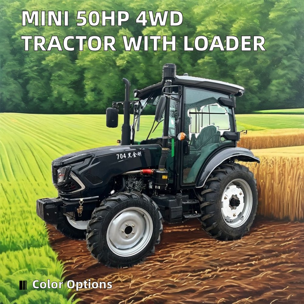 Small Mini 30HP-200HP Garden Tractor with CE EPA Engine 4WD Wheel for USA Retail & Home Use New Condition
