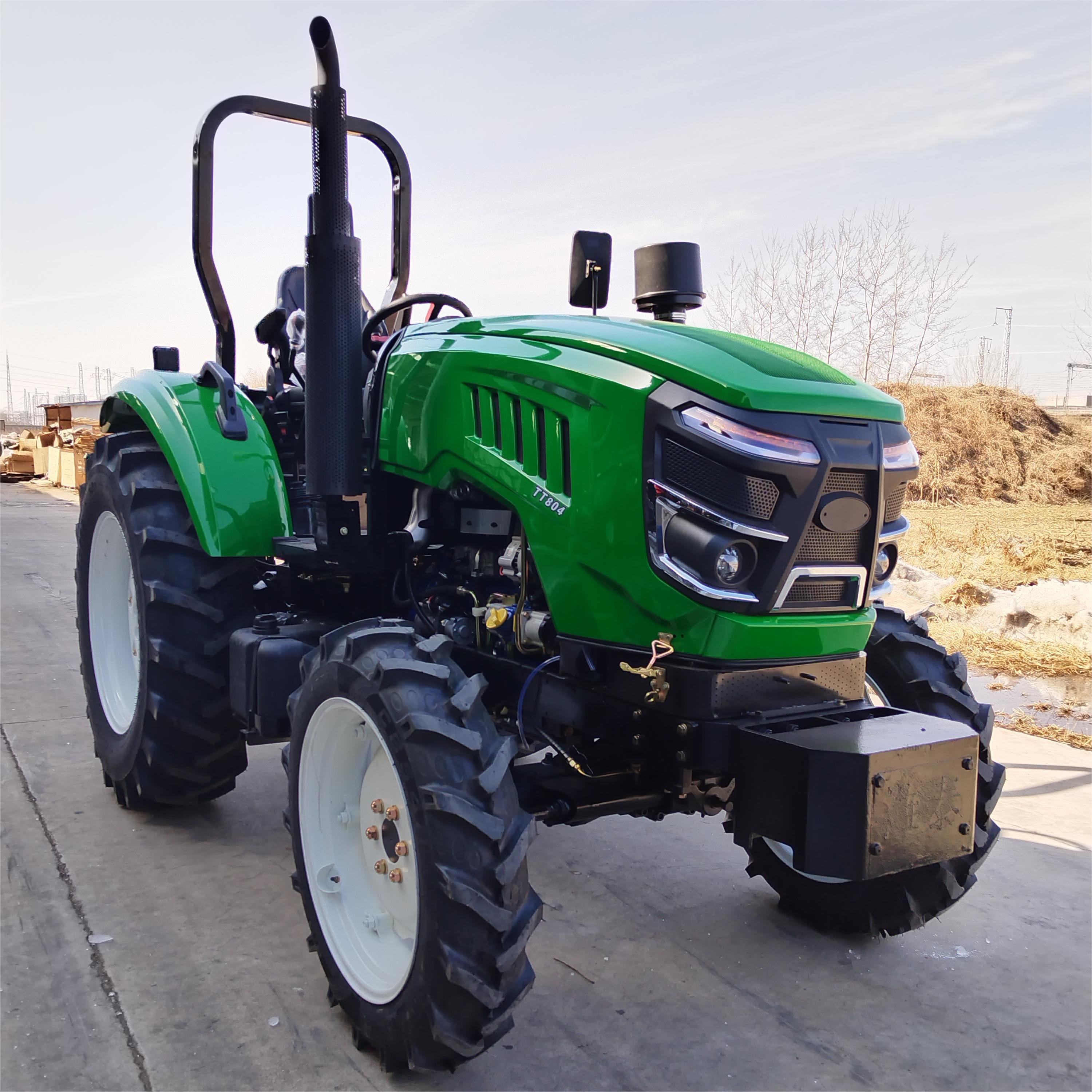 Hot Selling Multifunctional Agricultural 4WD Farmer Tractor Compact Small Agricultural Micro Agricultural Tractor