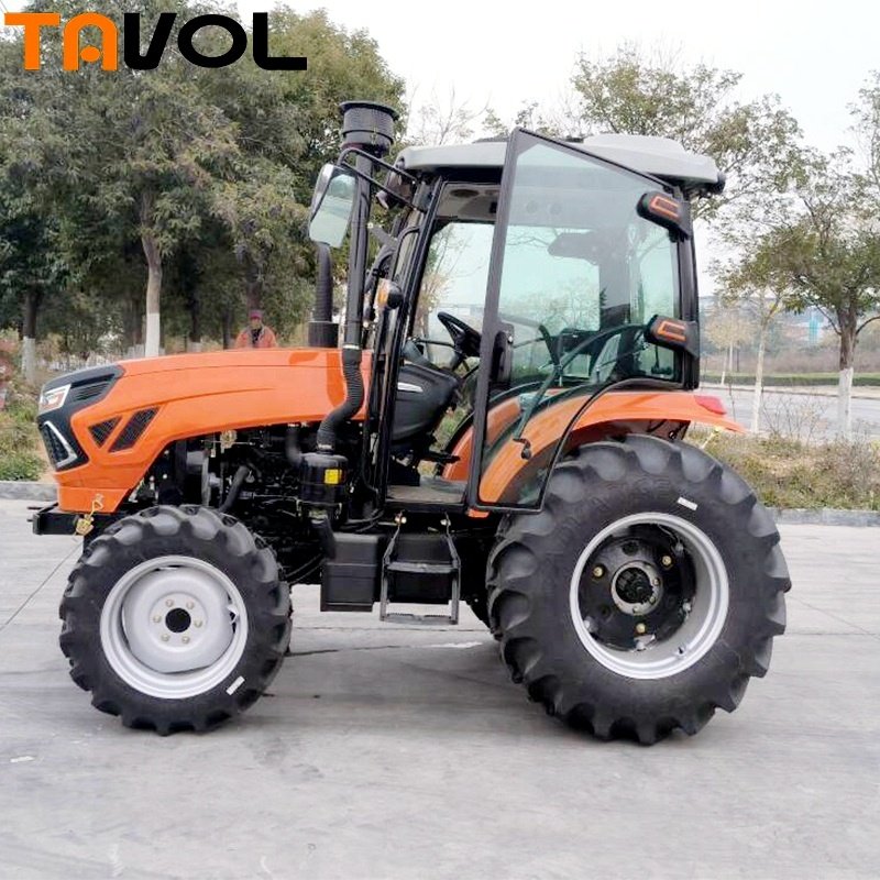 Cheap 70hp Agricultural Farming Tractors Mini Tractor 4x4 for Sale