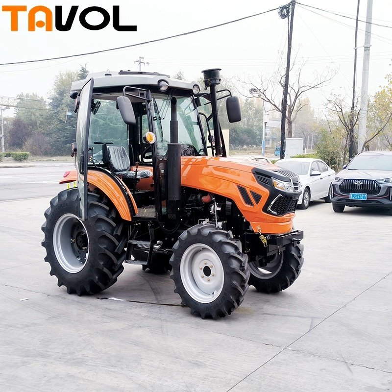 Cheap 70hp Agricultural Farming Tractors Mini Tractor 4x4 for Sale