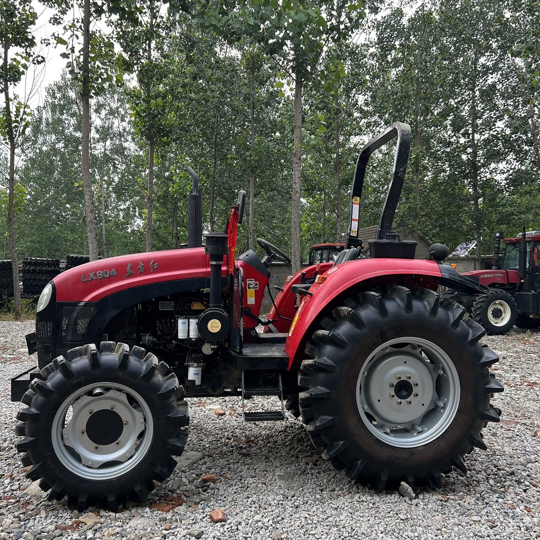 80HP 4x4 Second-hand Tractor Chinese Brand YTO LX804 Farm Tractor Agricultural Tractor