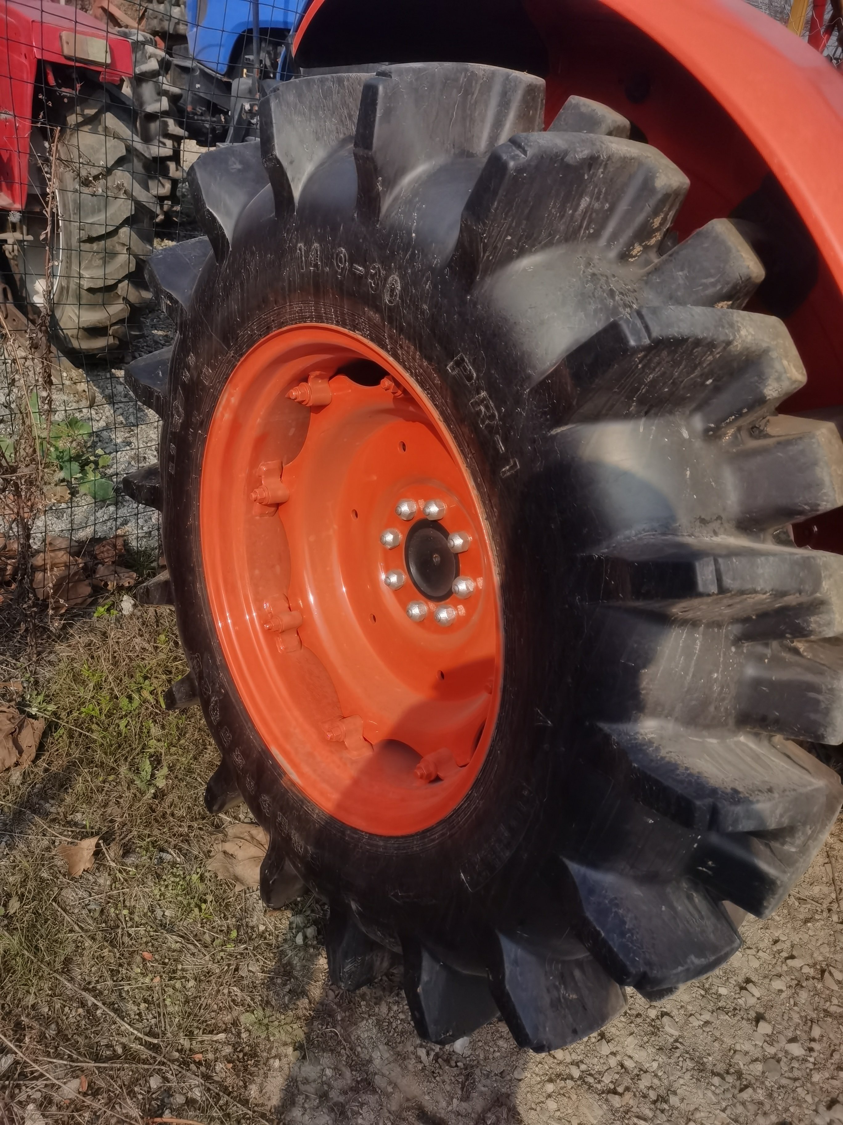 Japanese Brand Used Tractor 4 Wheel Drive Cheap Good Running Condition Agricultural Use