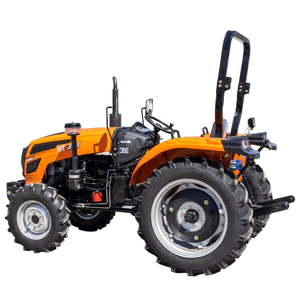 4X4 Wheel Agricultural Four Wheel Tractors 4WD Mini Farm Tractor