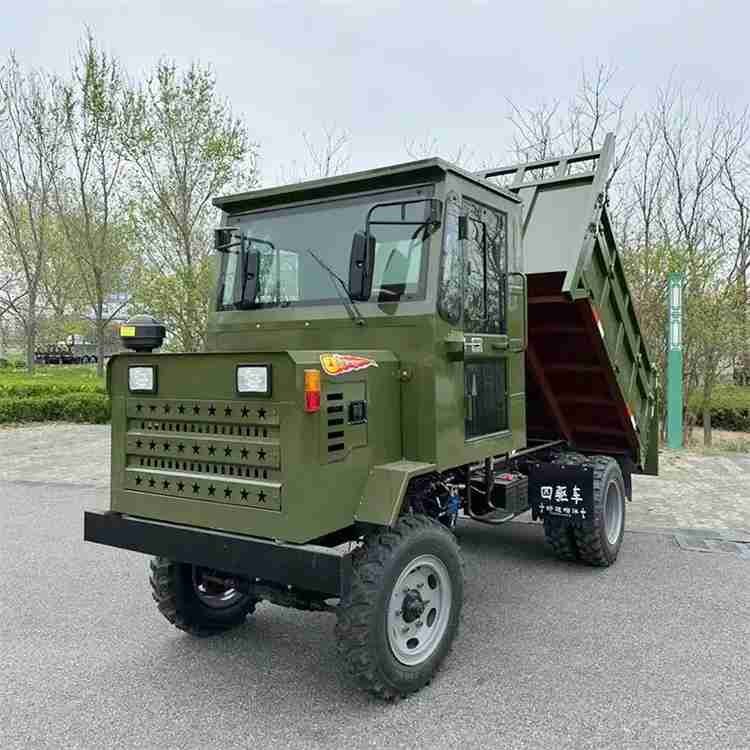Modern Latest Custom-Made Advanced Diesel-Engine Agricultural Tractor With Four-Wheel Drive