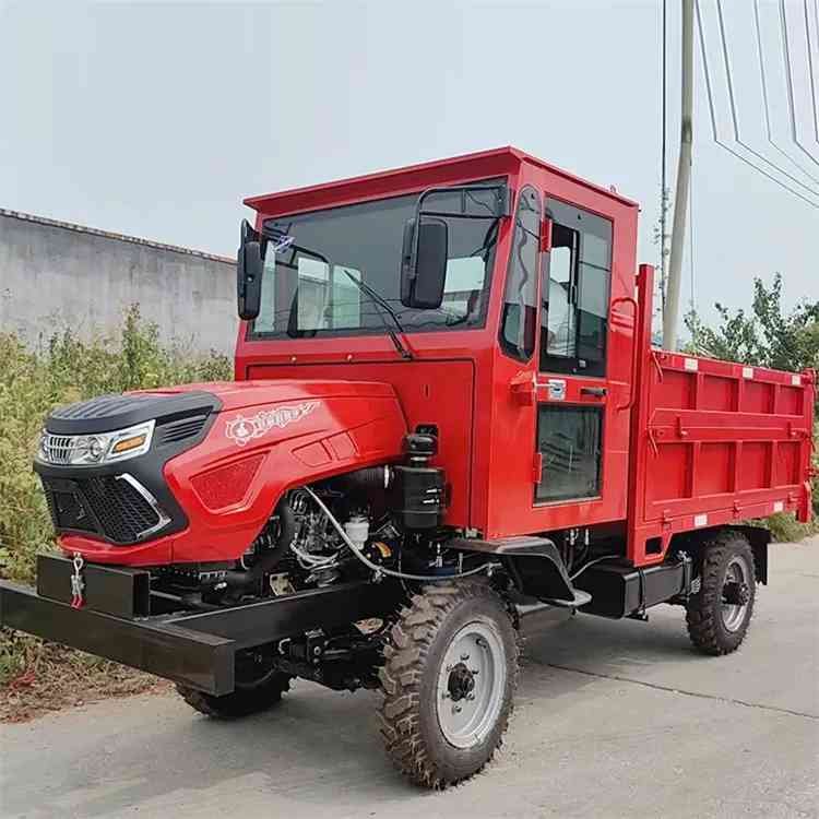 Modern Latest Custom-Made Advanced Diesel-Engine Agricultural Tractor With Four-Wheel Drive