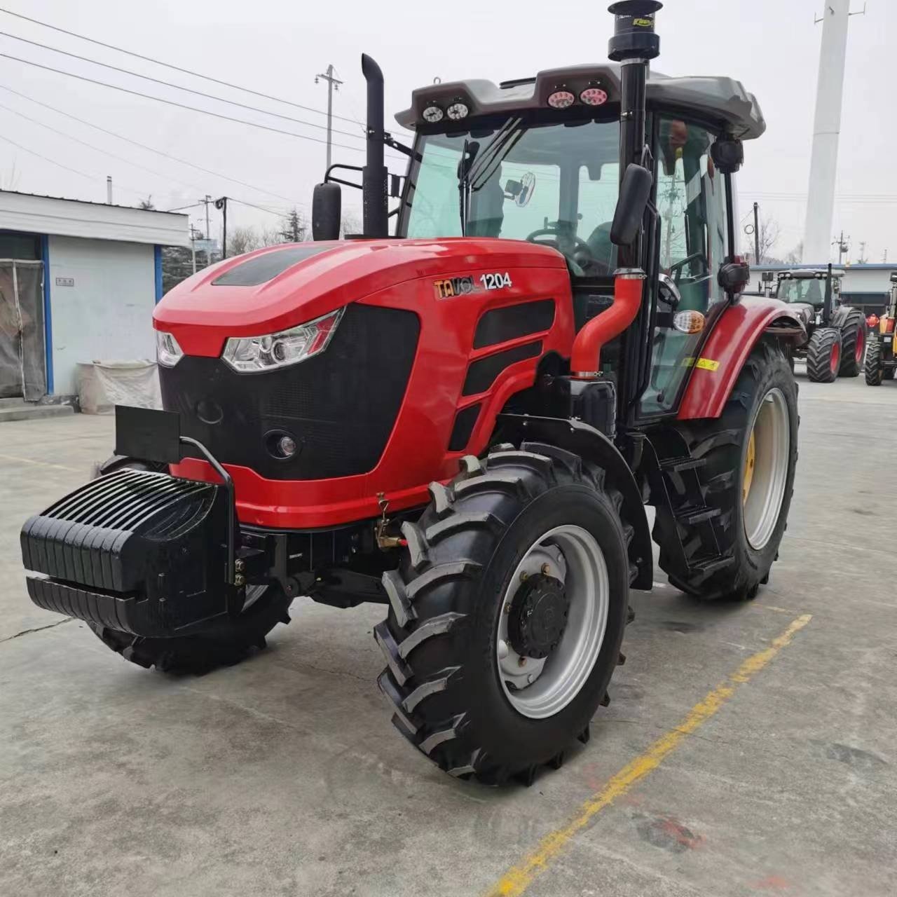 80hp 90hp 120hp 140hp 4wd Farm Wheel Tractor With Yto 140hp Engine in Tavol Brand China