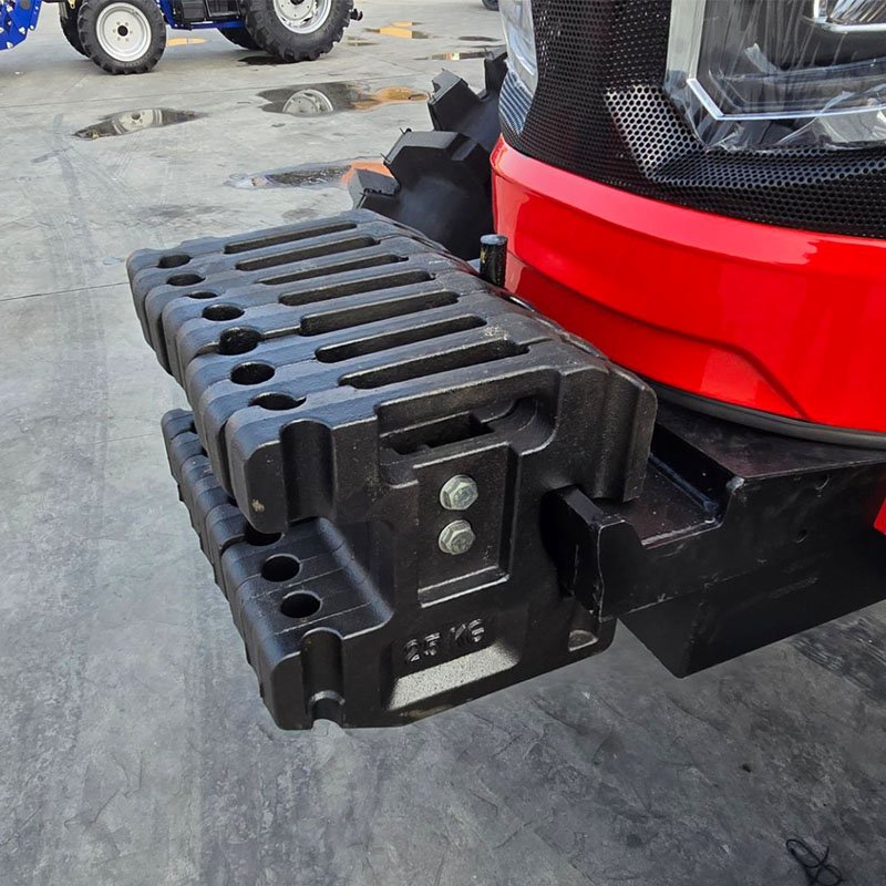 Mini Tractor 4wd 4x4 25hp 35hp 40hp 50hp 60hp 70hp 80hp 90hp 100hp Agriculturaltractors With Air Conditinal Cab Wheel Tractors