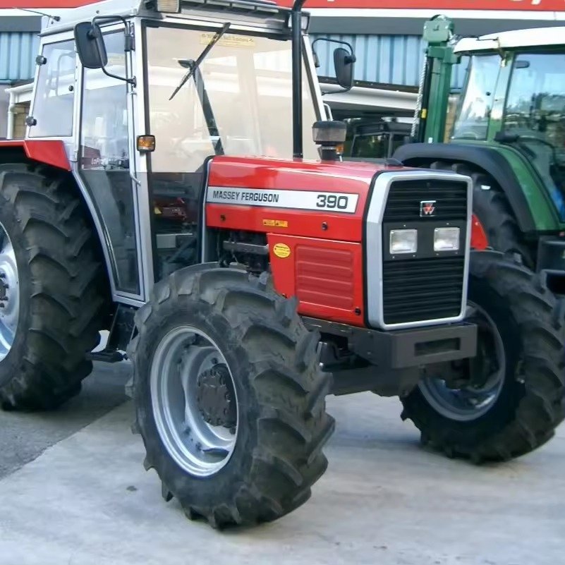 Used Tractor Massey Ferguson MF1204 Farm Wheel Tractors 120hp 4x4wd Agricultural Equipment Machinery for Sale