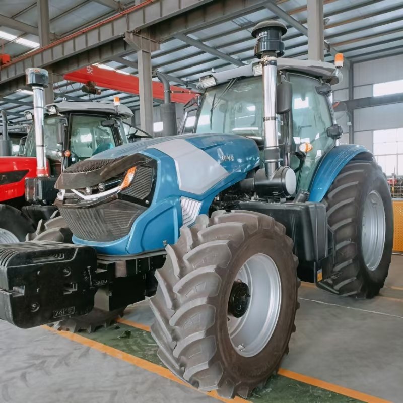 China 50hp Epa Lawn Mower 4x4 Small Tractor With Front End Loader Backhoe Tractors Trucks Agriculture Mini Farm Tractor