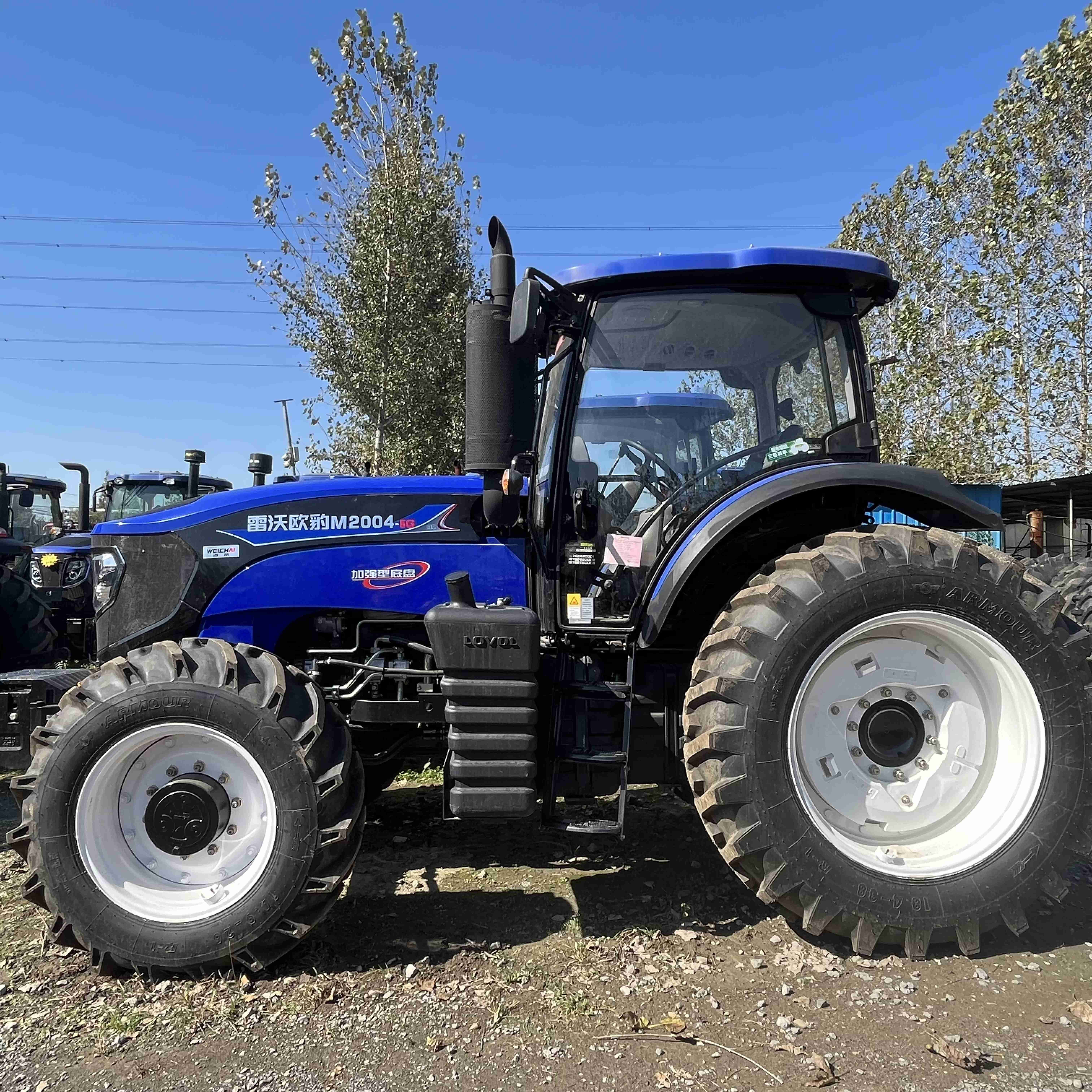Used Tractor Lovol M2004 200hp 4x4wd Agricultural Machinery Farm Equipment Wheel Farm Tractor Fiat Tractor