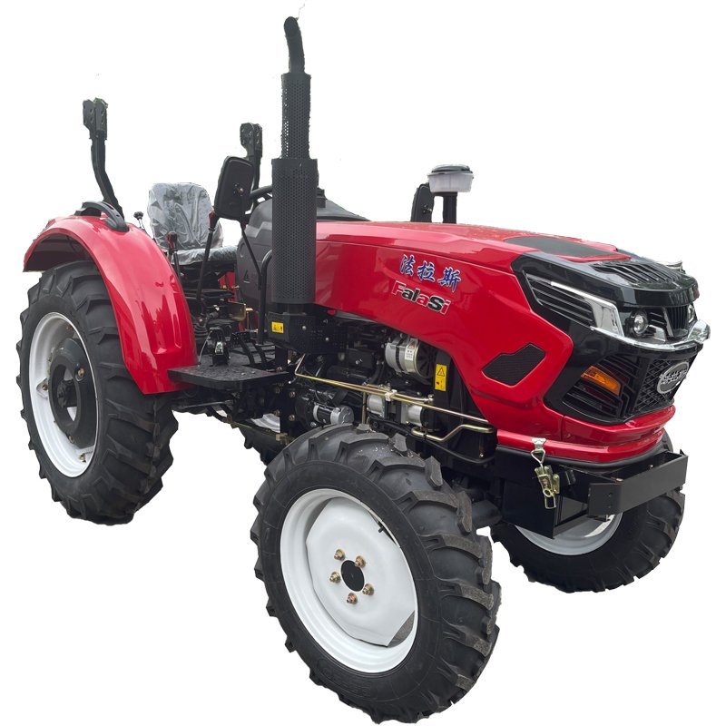 High Quality 4x4 Diesel Agriculture Wheel Tractor New Condition 4WD with Gearbox and Bearing Components for Home Farm Use