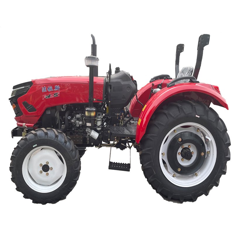 High Quality 4x4 Diesel Agriculture Wheel Tractor New Condition 4WD with Gearbox and Bearing Components for Home Farm Use