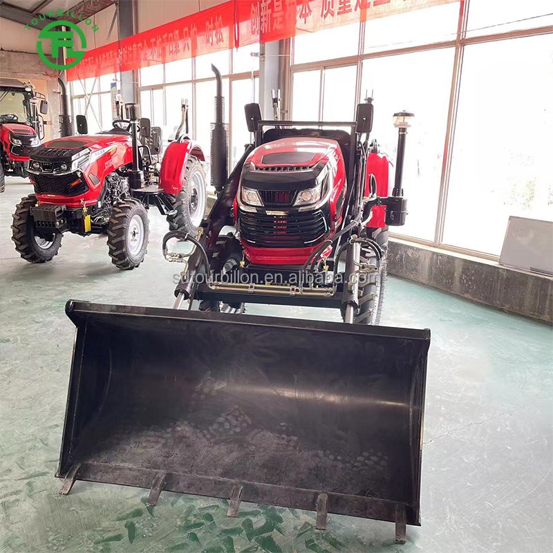 Lawn Mower Tractor Garden 60hp 4wd Farm Tractor Small Agricultural Mini Tractor Trailer for Sale
