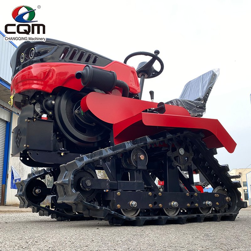 Agricultural Tractor, Household Orchard Greenhouse Plowing, Four-wheel Rotary Tiller, Four-wheel Drive