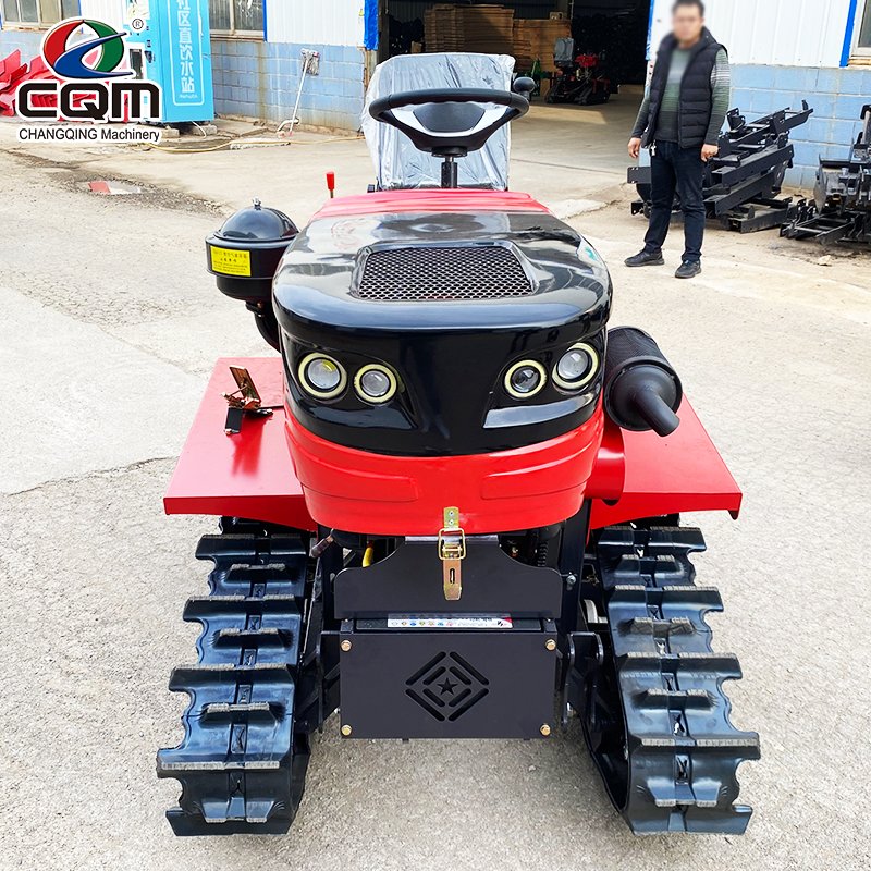 Agricultural Tractor, Household Orchard Greenhouse Plowing, Four-wheel Rotary Tiller, Four-wheel Drive