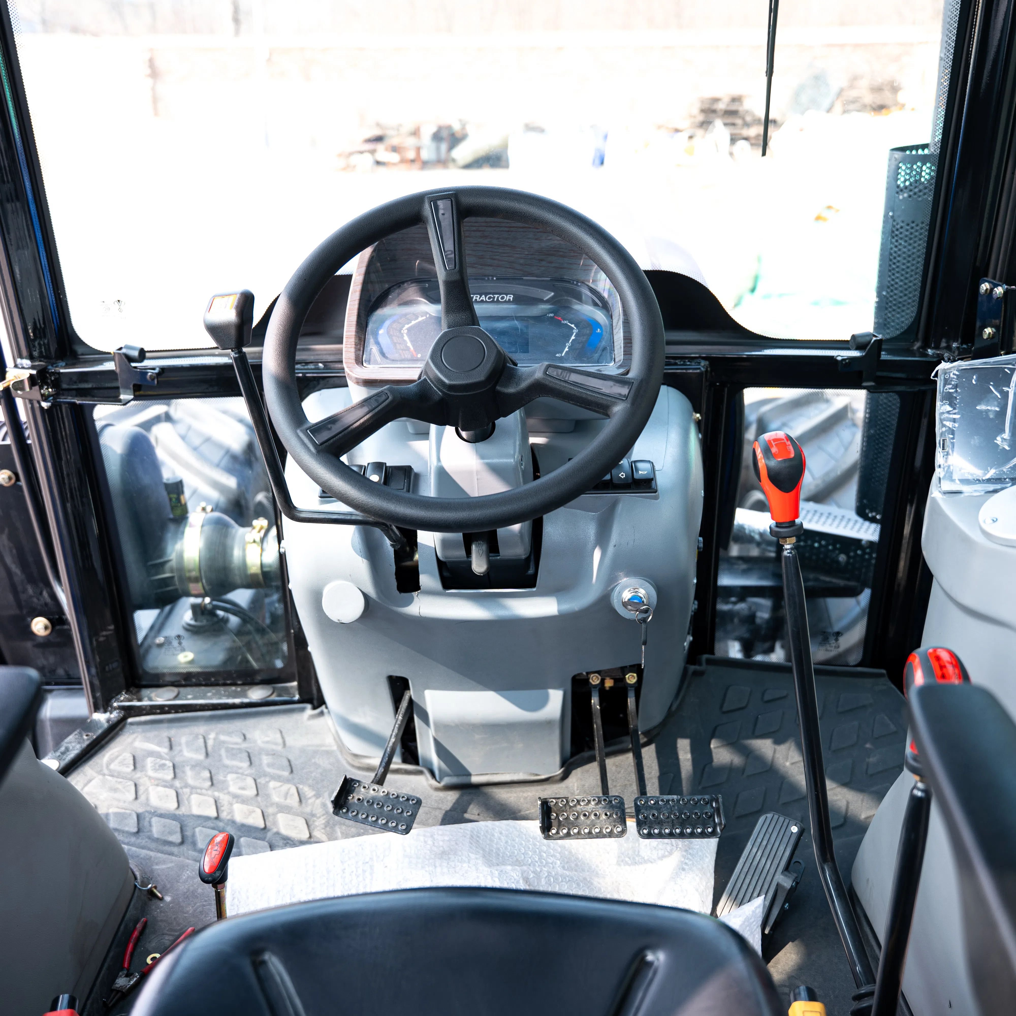 Powerful 240HP Wheel Tractor Compact Model High Performance Tractor for Farm Operations