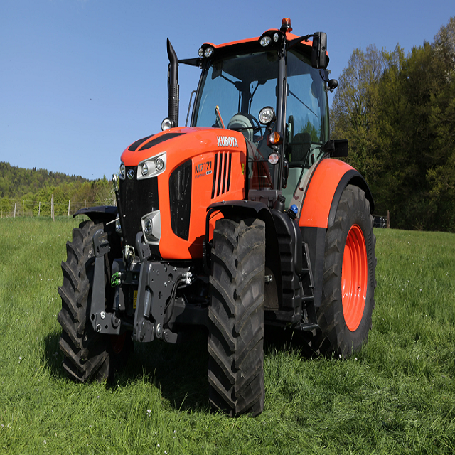 Used 4wheel Drive Farm Tractor Mini Kubota M Series Tractors 60hp 70hp With Front End Loader Farm Land