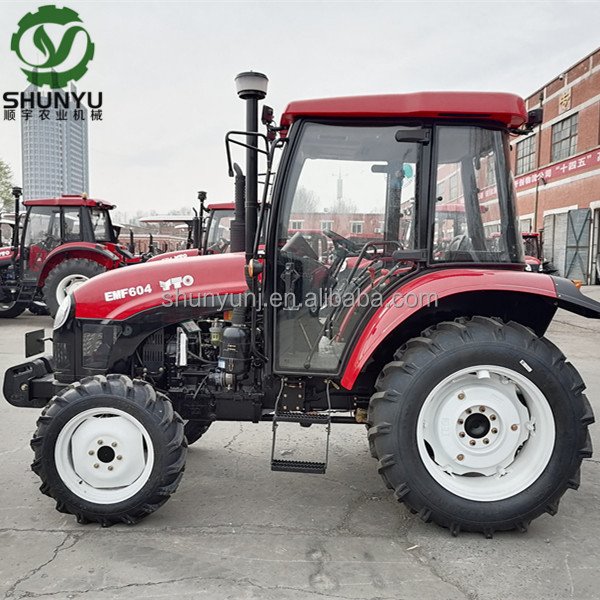 4 Wheel Farm Tractor YTO Tractor EMF 604 60hp Tractor