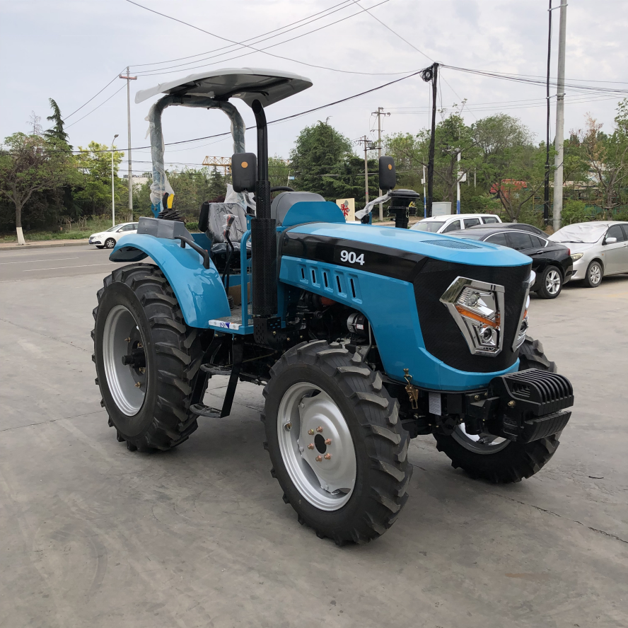 Compact Farm Mini Tractor 60hp80hp90hp Cheap Small Garden Lawn Farm Tractor With Diesel Engine for Farm Use